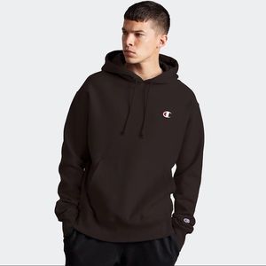 Champion Life Reverse Weave Hoodie Caviar Brown